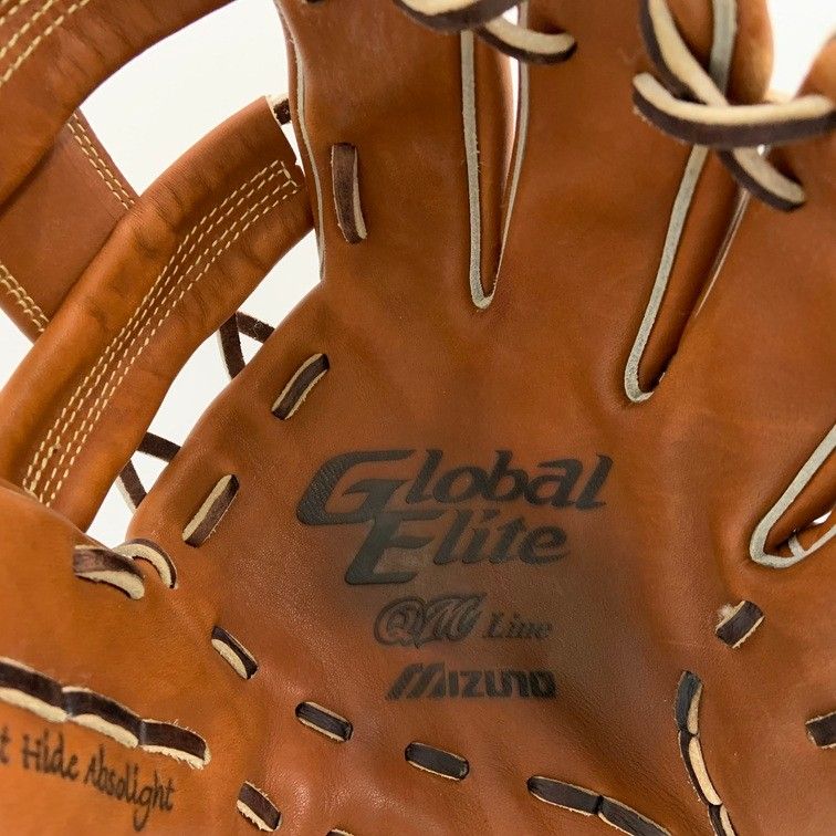 MIZUNO - 中古品 ミズノ MIZUNO グローバルエリート QMライン 軟式 内野手用グローブ 4207 中古品 ミズノ MIZUNO グローバルエリート QMライン 軟式 内野手