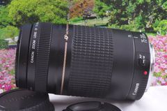 大切なシーンを望遠で！Canon Zoom LENS EF75-300mm F4-5.6 USM イベントに大活躍 ！キヤノン 望遠レンズ Zoom LENS 交換レンズ 一眼カメラ EOS Kiss レンズフード