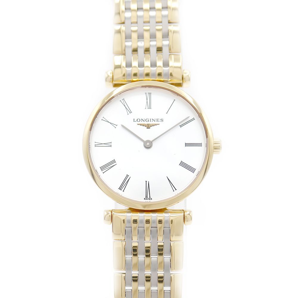 電池交換済 LONGINES ロンジン ラ グラン クラシック L4 209 2 117 白 