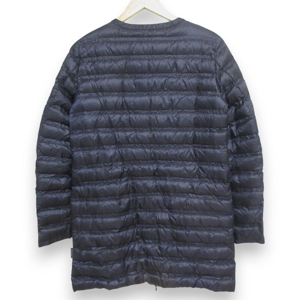 美品 MONCLER モンクレール LAVINIA ラヴィニア ノーカラー 軽量