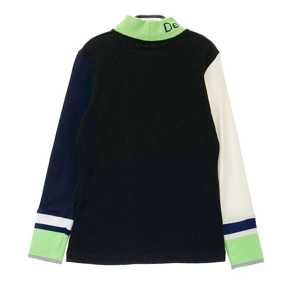 サイズ S ディセンバーメイ 2 112 0515 ハイネック 長袖Tシャツ ブラック系 ゴルフウェア レディース ストスト