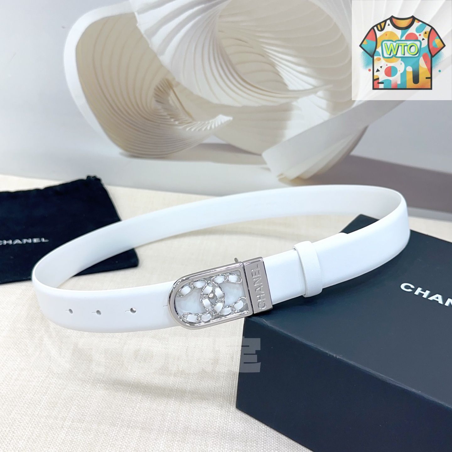 【エレガント♪上品なデザインでおしゃれ♪】CHANEL ベルト CHANEL シャネル エレガントカジュアルベルト13-2 - メルカリ