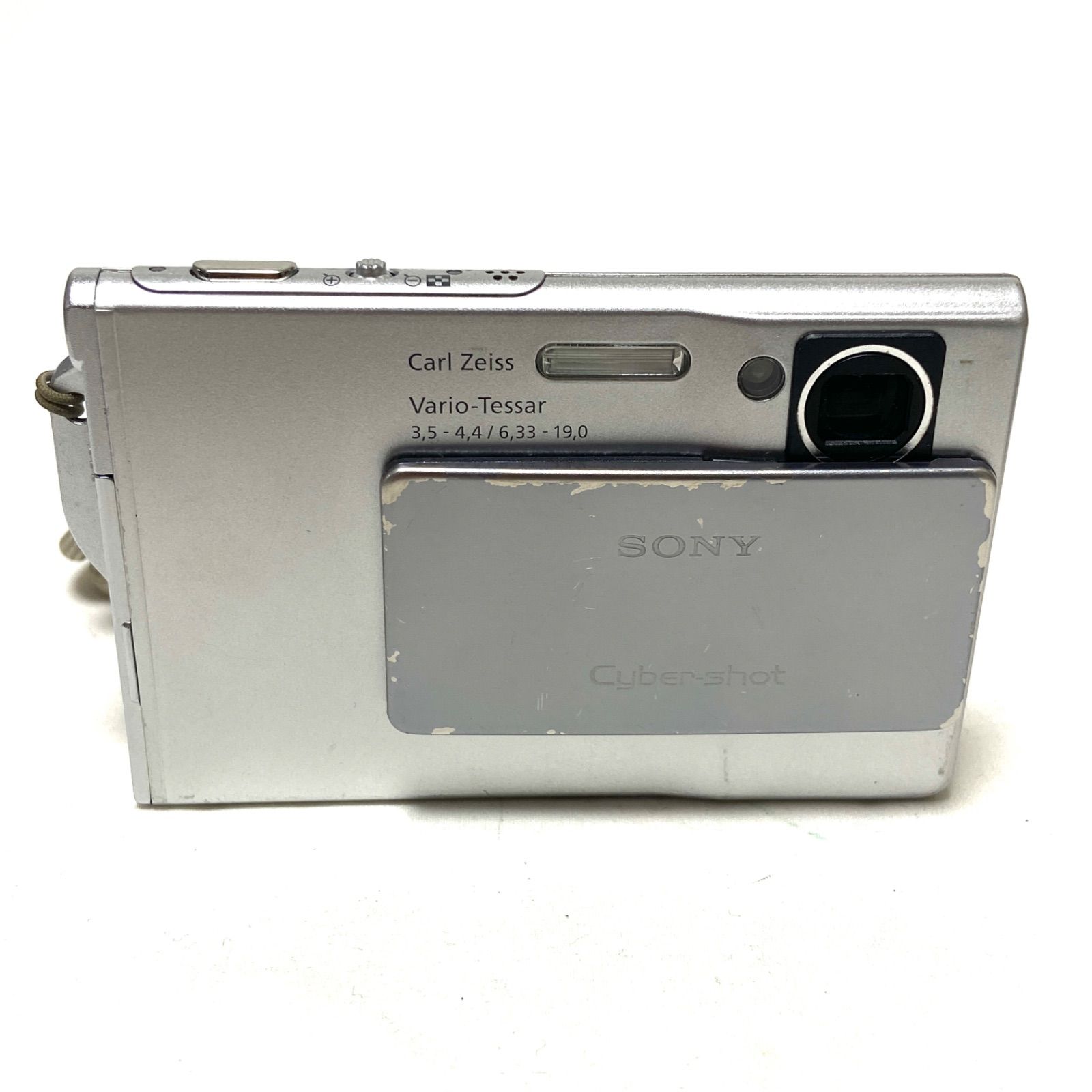 SONY Cyber-shot DSC-T7 ジャンク シルバー コンパクトデジタルカメラ