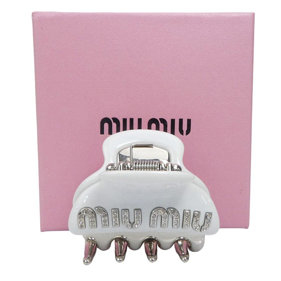 ミュウミュウ MIUMIU ヘアクリップ