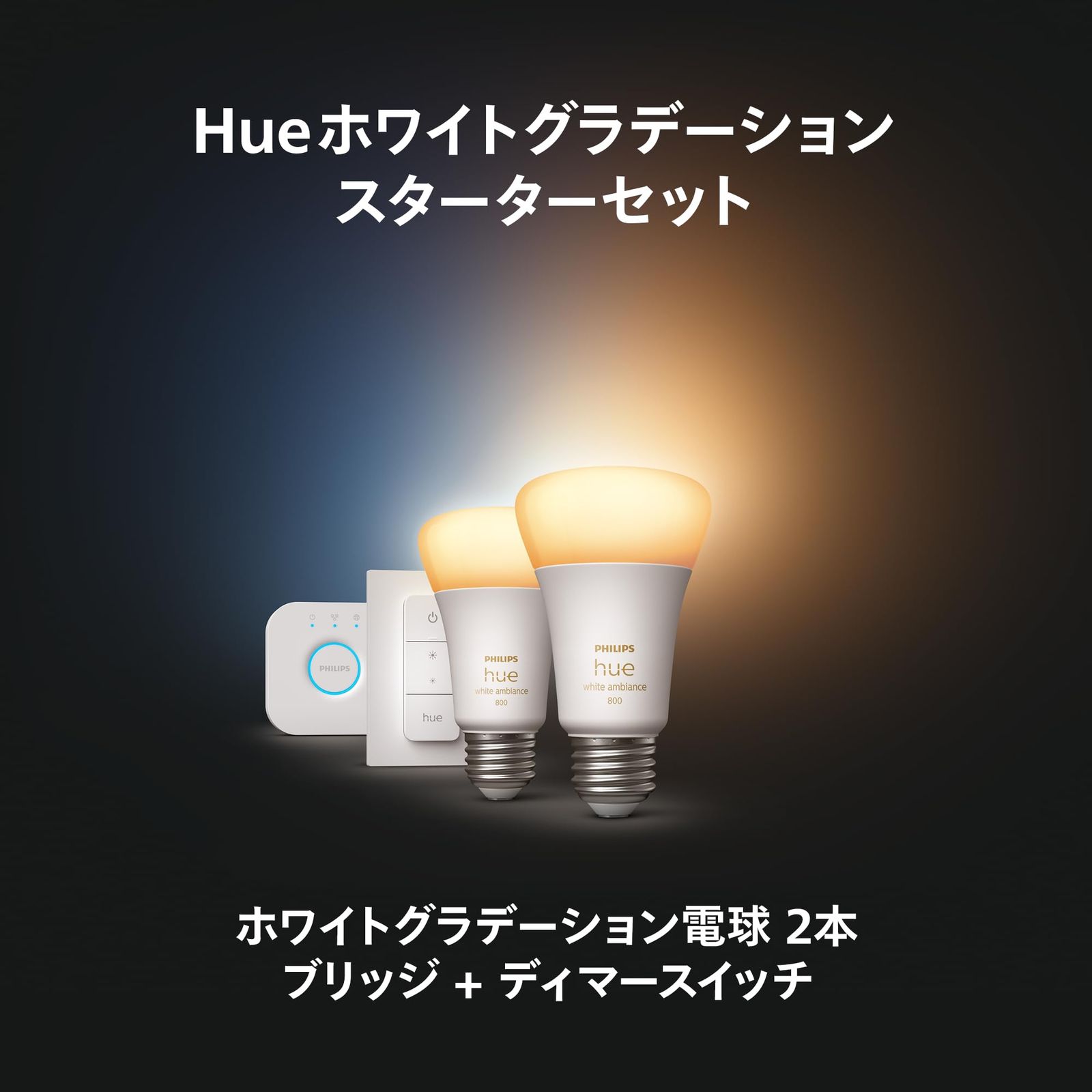 Philips Hue フルカラースターターセット 1100lm 新品未使用 philips