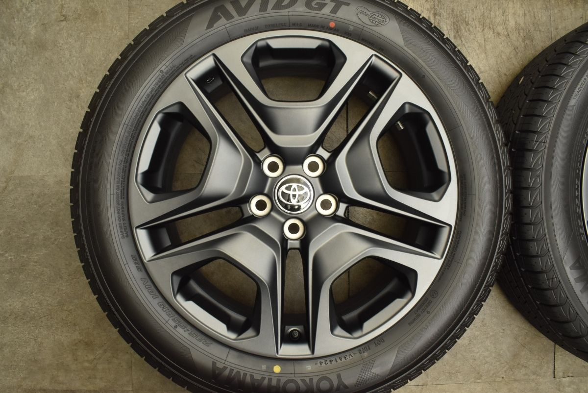 新車外し 20年製【YOKOHAMA AVID GT 235/55R19】夏タイヤ【トヨタ RAV4
