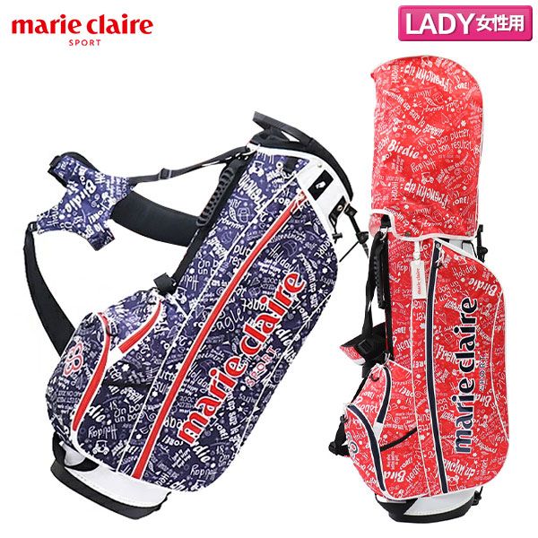レディース マリクレール MC-LS0001 スタンド キャディバッグ ゴルフバッグ