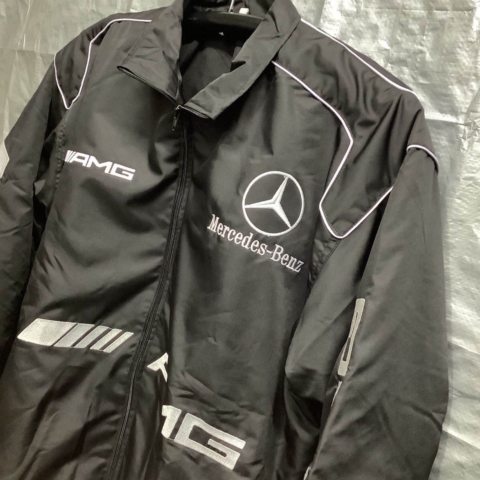 Mercedes Benz レーシングジャケット XXL⚫︎Mobil1