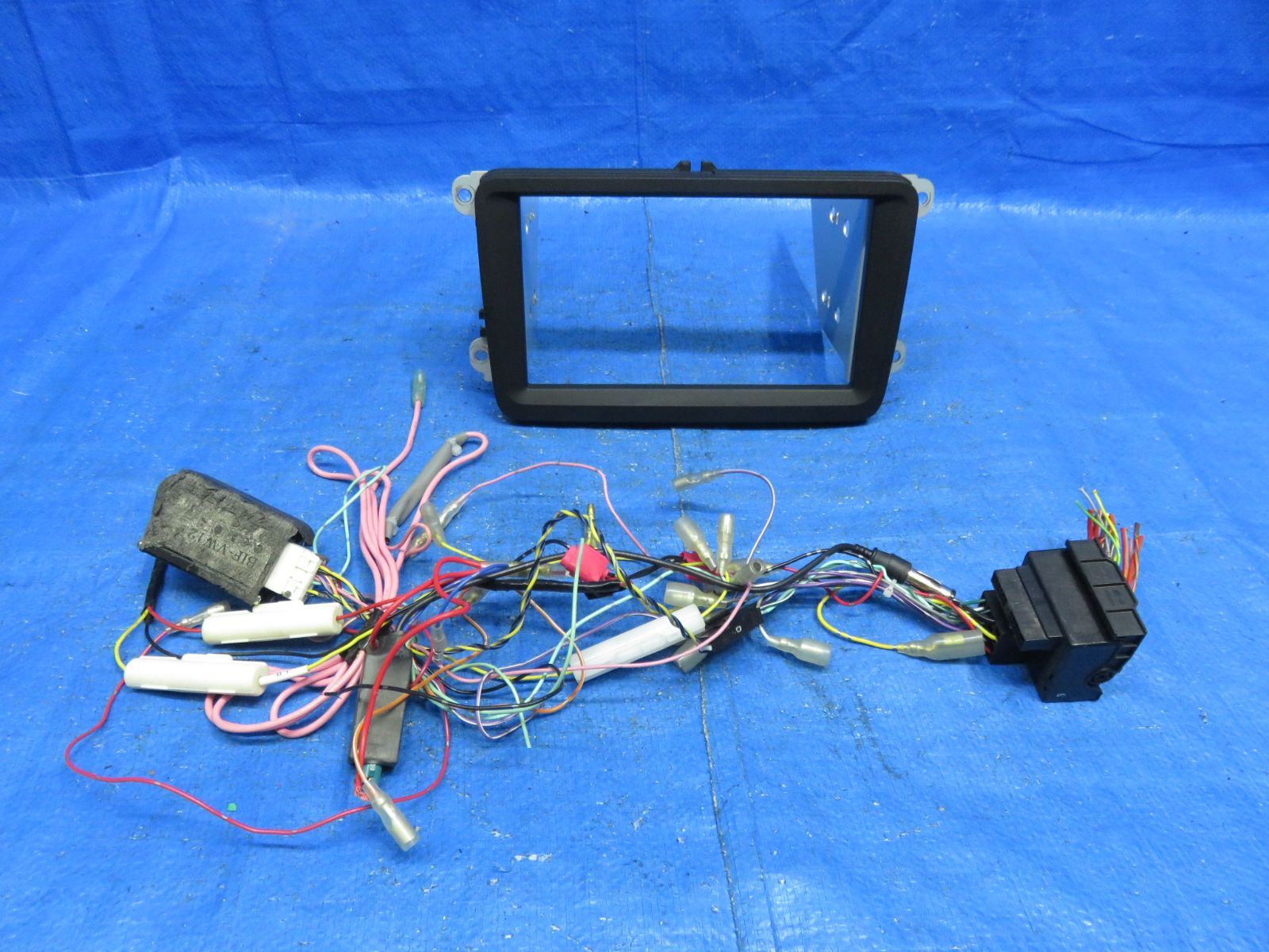 LA5794 VW フォルクスワーゲン ポロ ゴルフⅤ Ⅵ 社外 2DINナビ クラスターパネル VWG5KA2D09 取付キット pb CANBUS ADAPTERⅢ BIF-VW12