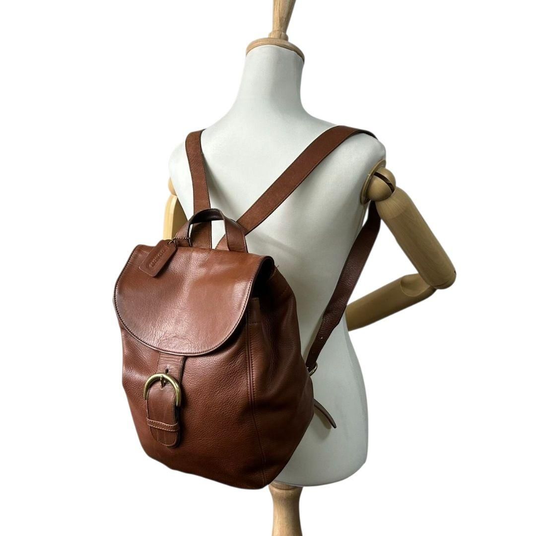 オールドコーチ 4134 リュック ブラウン レザー COACH オールドコーチ