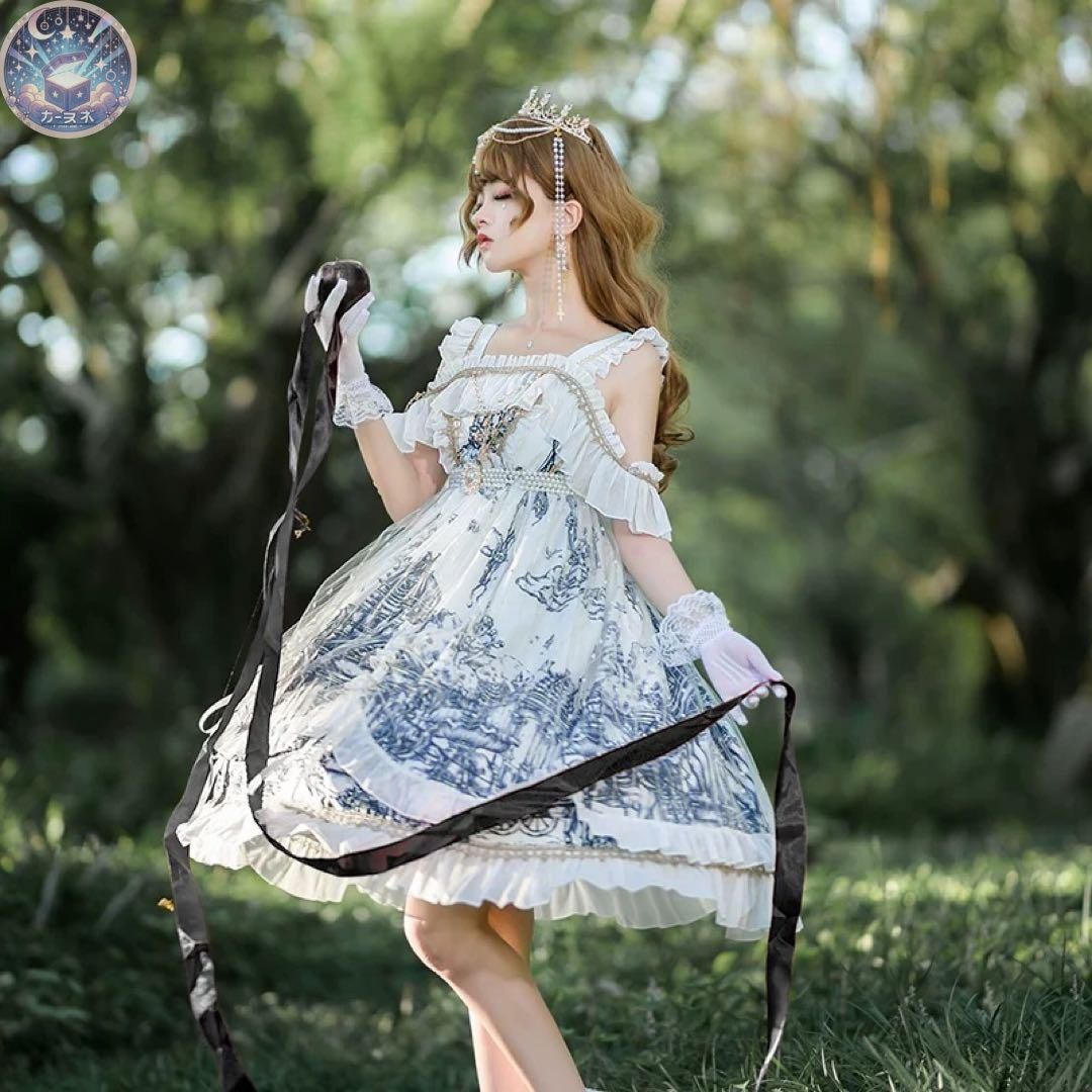 ♥ ロリータワンピース3点セット