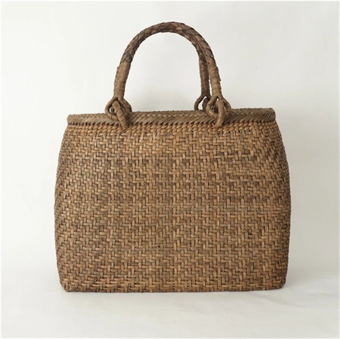宮本工芸 山葡萄かごバッグ 国産品 桝あじろ編み 美の壺 伝統工芸品 山ぶどう 宮本工芸 山葡萄かごバッグ 国産 桝あじろ編み 美の壺 伝統工芸 山
