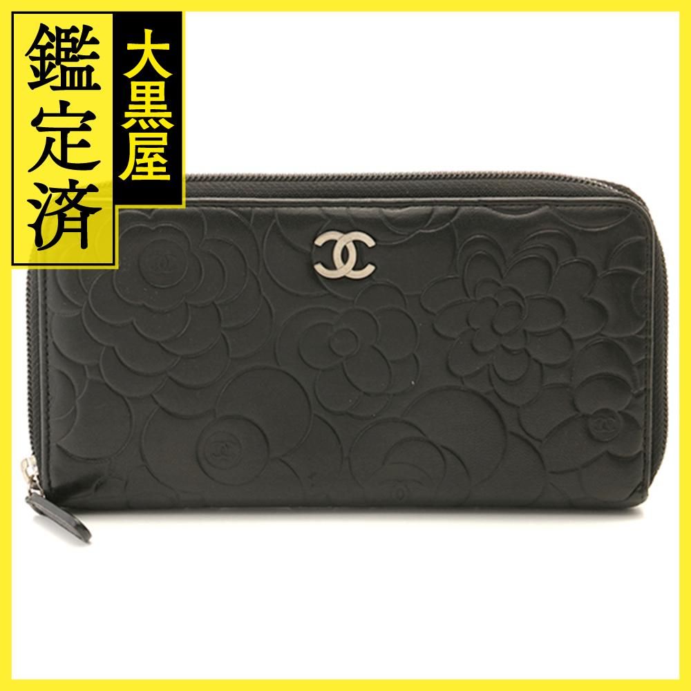 シャネル カメリアロングジップウォレット - 【472】 - メルカリ 