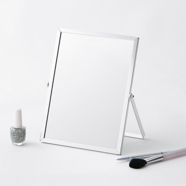 アルミフレーム卓上ミラー M