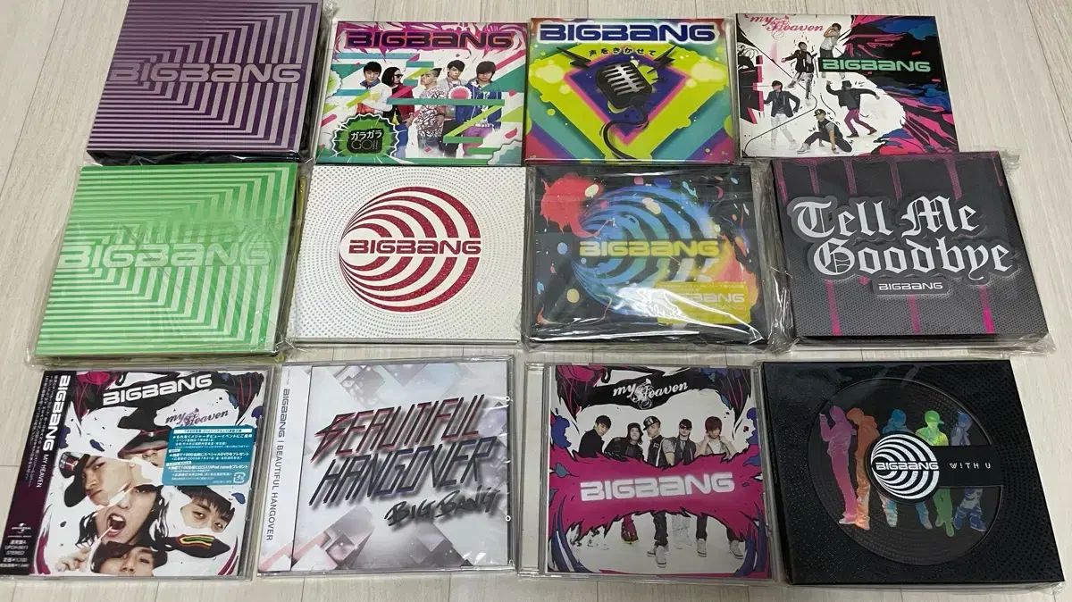 BIGBANG・メンバーソロ　CD・DVD等コレクションまとめ売り(おまけ付) BIGBANG DVD まとめ売り おまけつき BIGBANG・メンバーソロ CD・DVD等