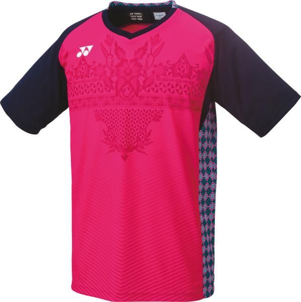 【新品・5営業日で発送】YONEX ヨネックス メンズゲームシャツ(フィットスタイル) (10445) 色 : ロ-ズピンク サイズ : L 