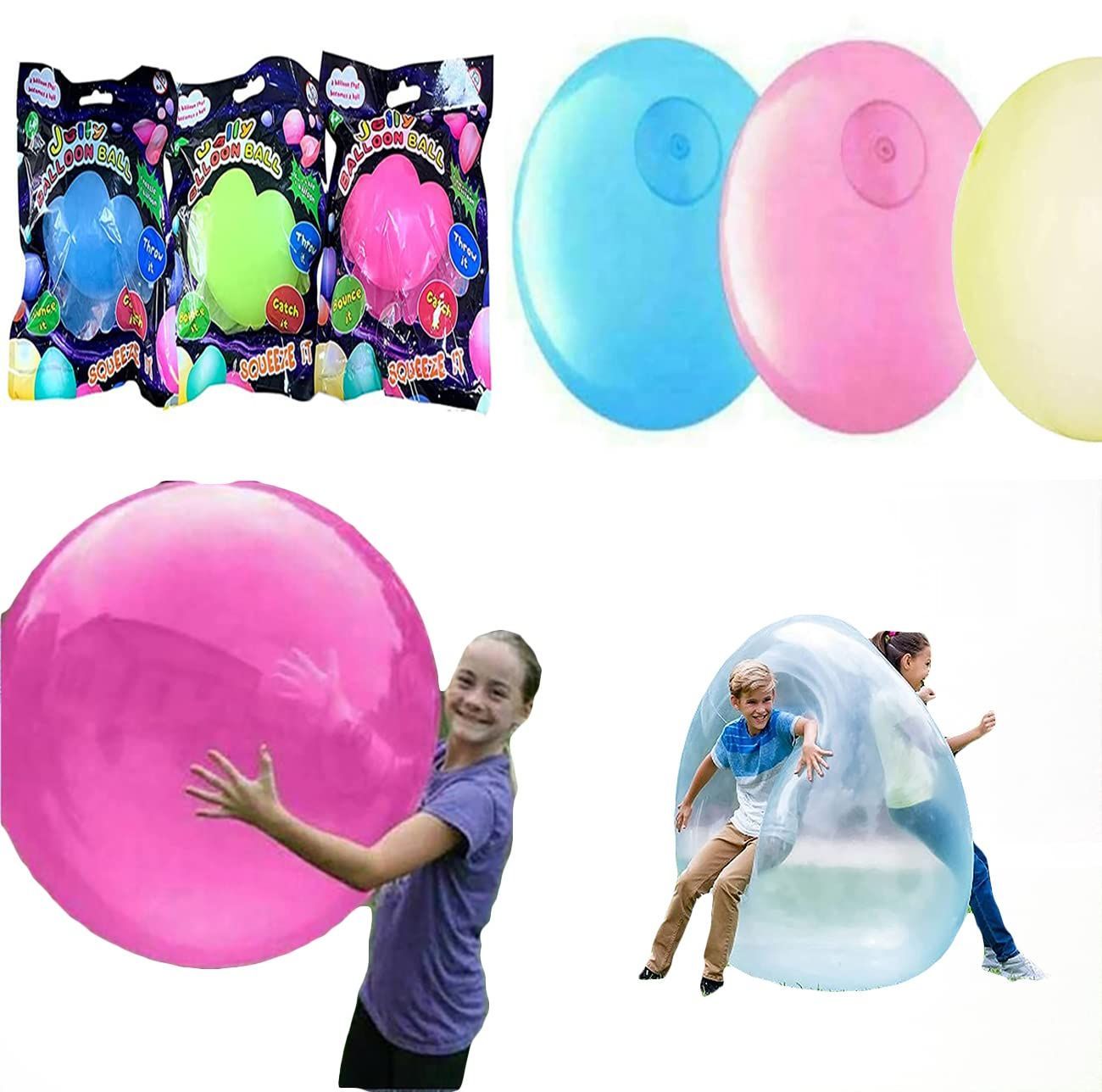 120cm_3色セット 3色セット 風船 スーパー バブルボール