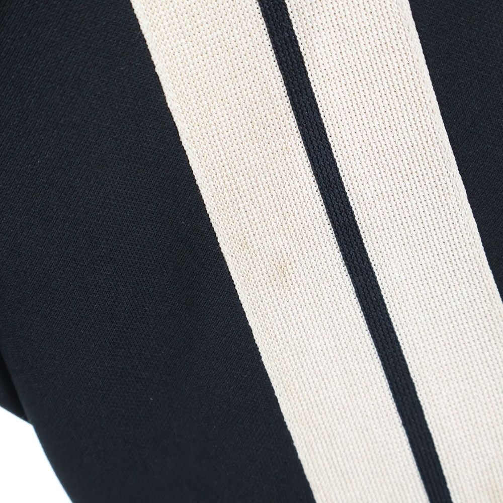 Palm Angels パームエンジェルス 23SS Zip Hoodie Track Jacket ジップアップ フーディトラックジャケット ブラック PMBD051S23FAB001 KANDAIZUMI_COM