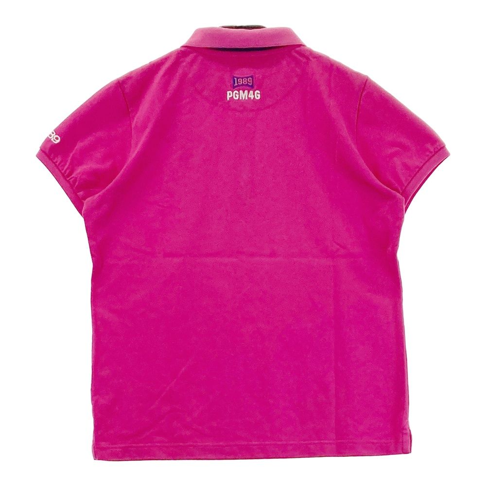 サイズ：2 PEARLY GATES パーリーゲイツ 半袖ポロシャツ ワッペン