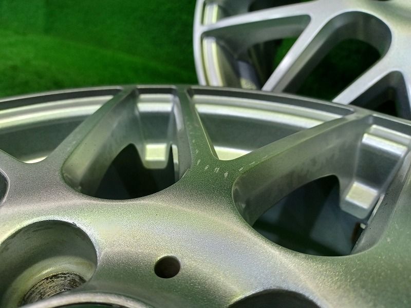 D.O.S ガヒアル2 ﾌｨｯﾄ ホイール アルミ シルバー 15インチ 5.5J 4穴 4本 100 50