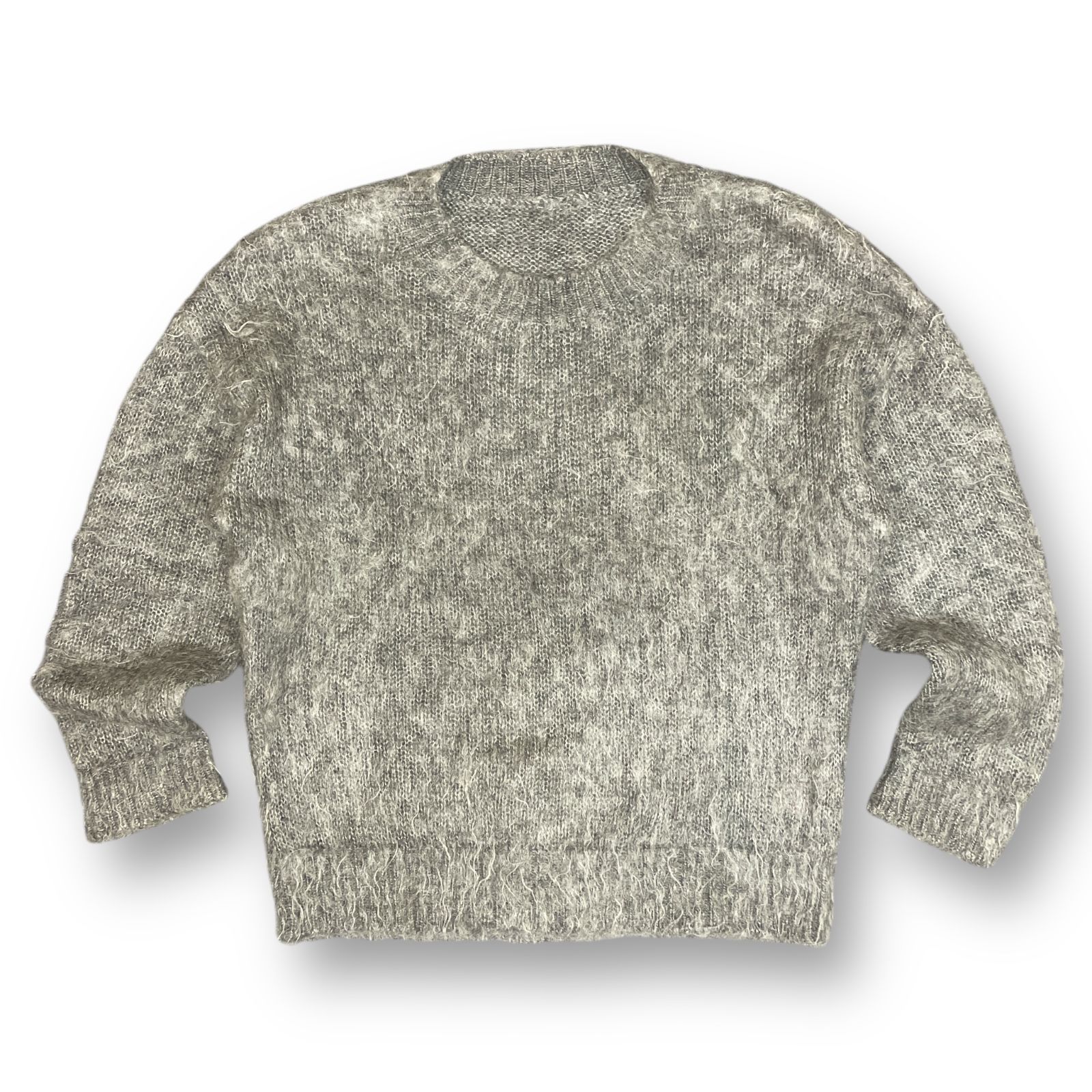 uniform experiment モヘアニット グレー uniform experimentモヘア