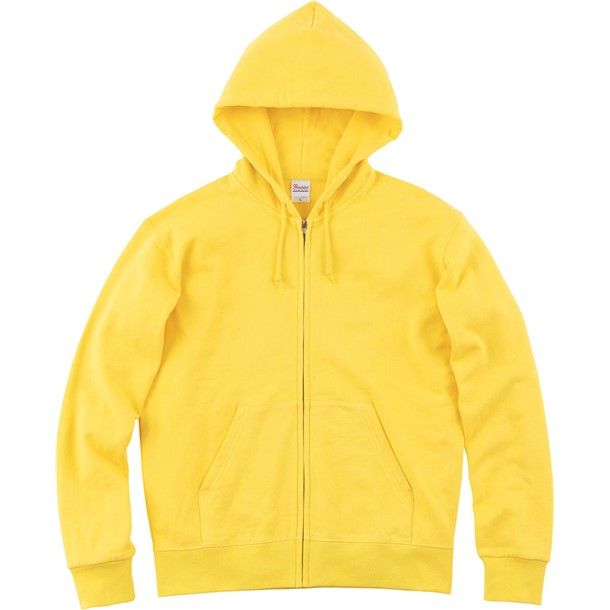 トムス toms 9.7Wフードジップパーカー3XL4XL スポーツ スウェットパーカー (00189b-182)、カナリアイエロー