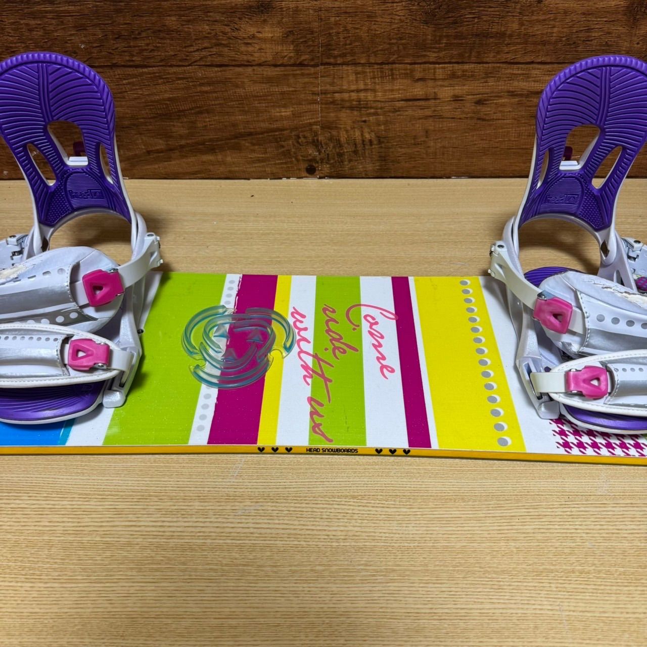 レディースボードセット head ステラロッカ143、head BOA 25