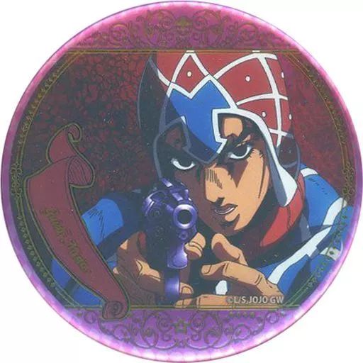 ジョジョの奇妙な冒険 黄金の風 コレクション缶バッジ グイード