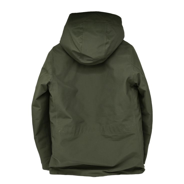 【美品】WOOLRICH ウールリッチ GTXマウンテンパーカー ダウンジャケット アウター ポリエステル カーキ グリーン WOCPS2732D