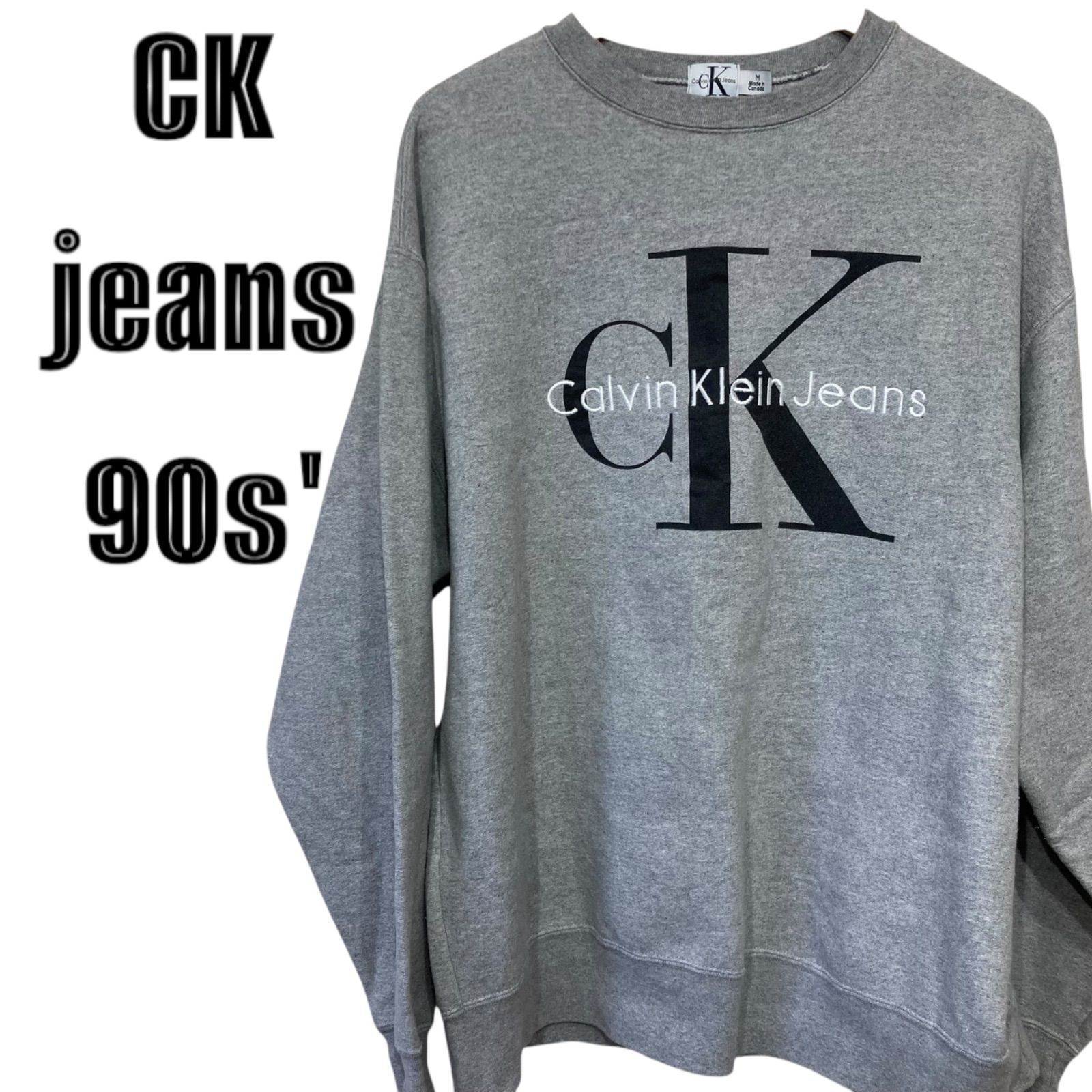 古着 90s USA製 CK Calvin Klein Jeans カルバン クライン