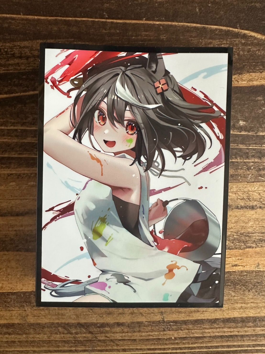 サンパン　キタサンブラック　スリーブ　プレイマット サンパンキタサンブラックスリーブプレイマット