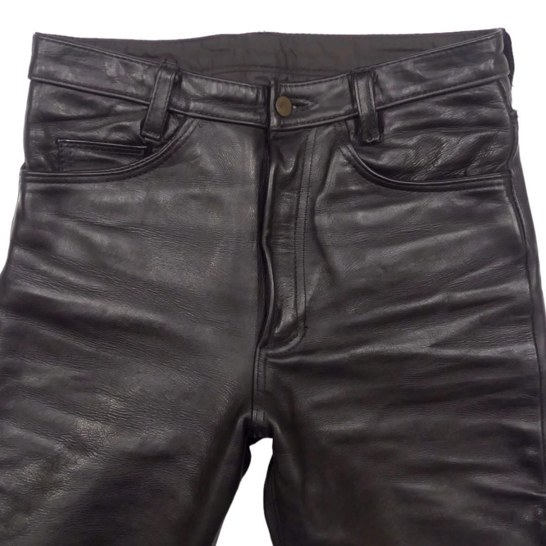 VANSON バンソン レザーパンツ 本革 W32 ブーツカット HH9606 - メルカリ