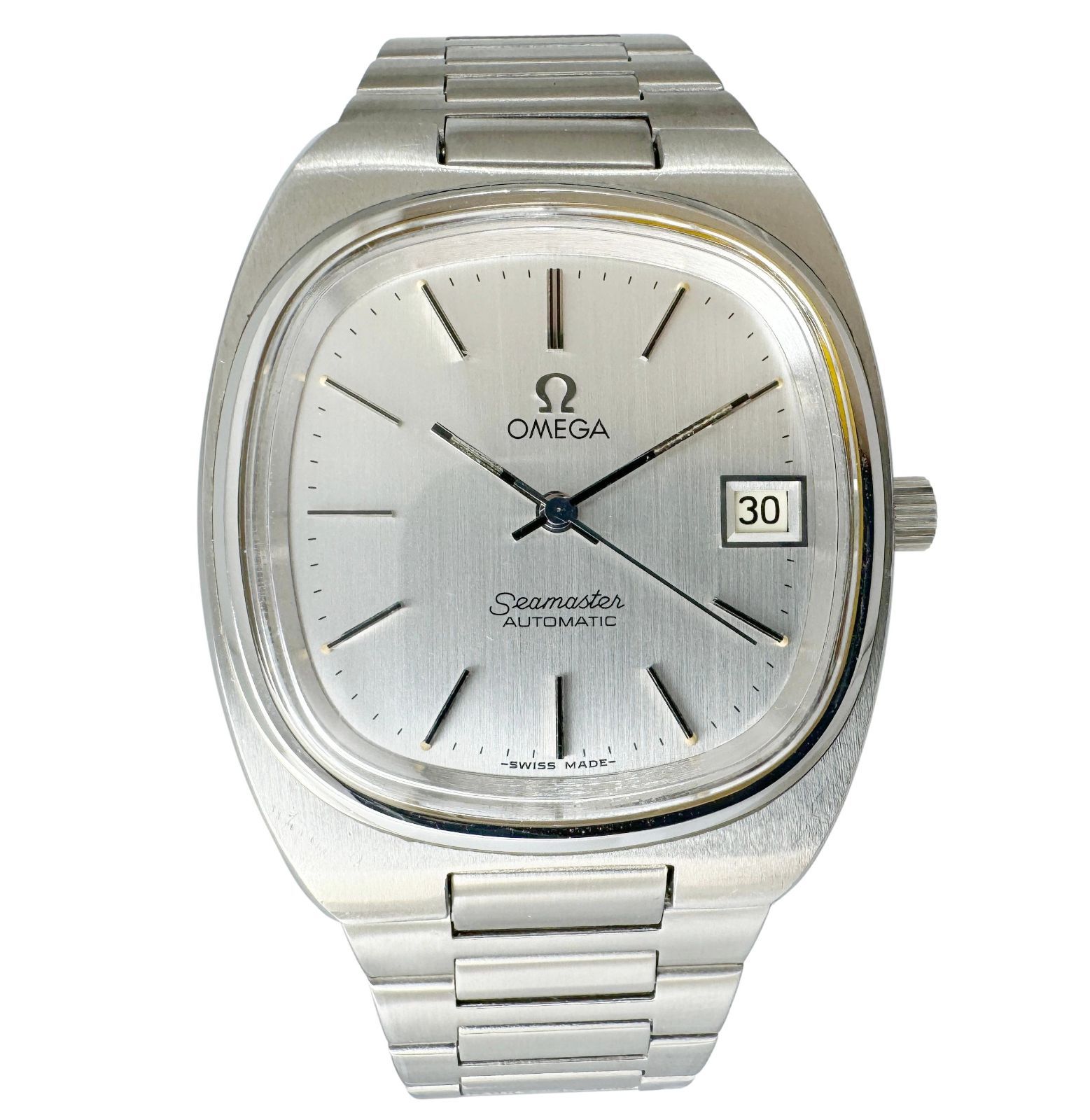 OMEGA Seamaster TVスクリーン　自動巻き 腕時計 OMEGA Seamaster スクリーンTV 自動巻きメンズ