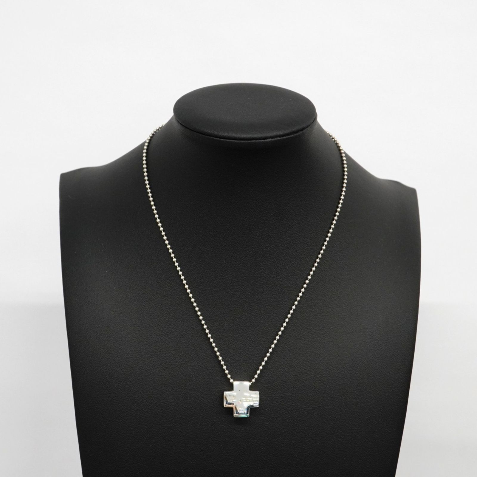 ティファニー　ローマンネックレスシルバー925 ペンダントネックレス 美品】Tiffany&Co ティファニー ネックレス ローマンクロス 925