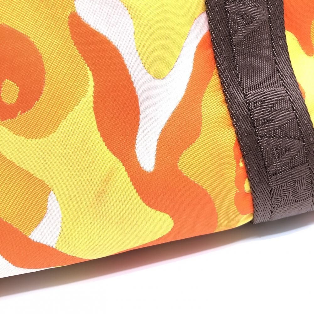 ☆特価☆マークアンドロナ ロッカーバッグ オレンジ×イエロー 迷彩