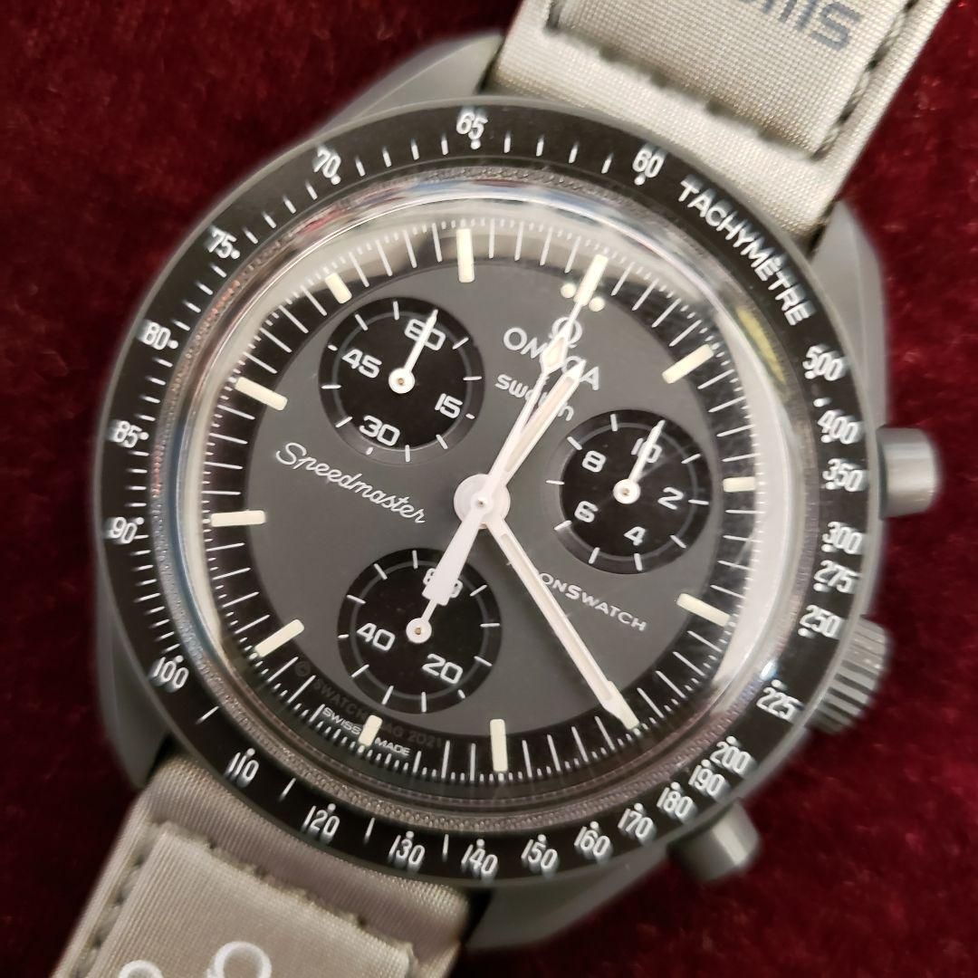 【正規品カスタム】OMEGA×Swatch メタルケースカスタム ちょっと訳あり 正規品カスタム】OMEGA×Swatch メタルケースカスタム ちょっと訳あり