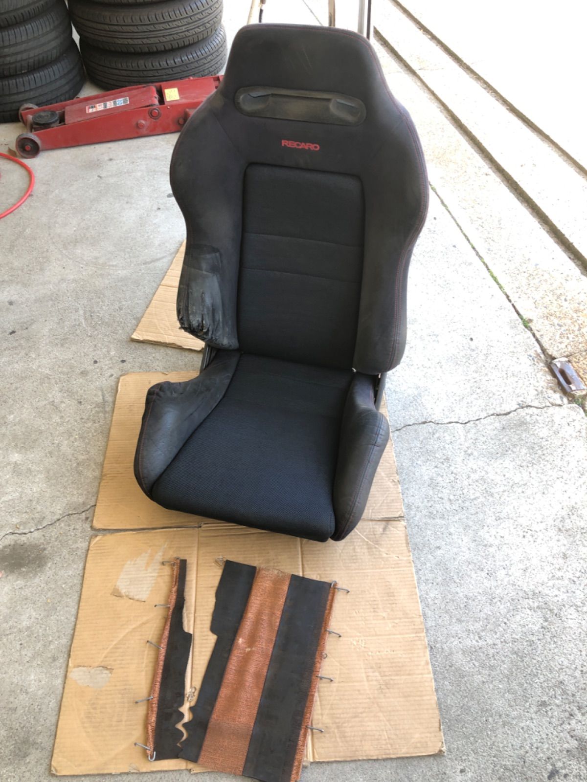 引取限定 インテグラ DC2 純正シート レカロ 助手席 希少品】ホンダ