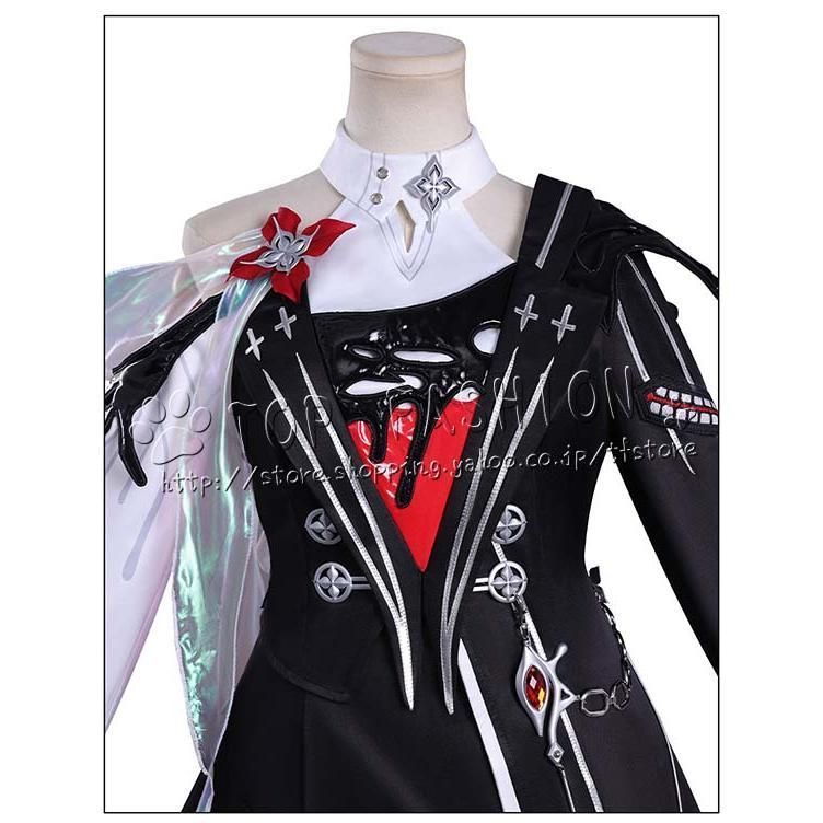 限界 崩壊スターレイル 風 三月なのか 長夜月 コスプレ衣装 ウィッグ 靴 道具別売りり