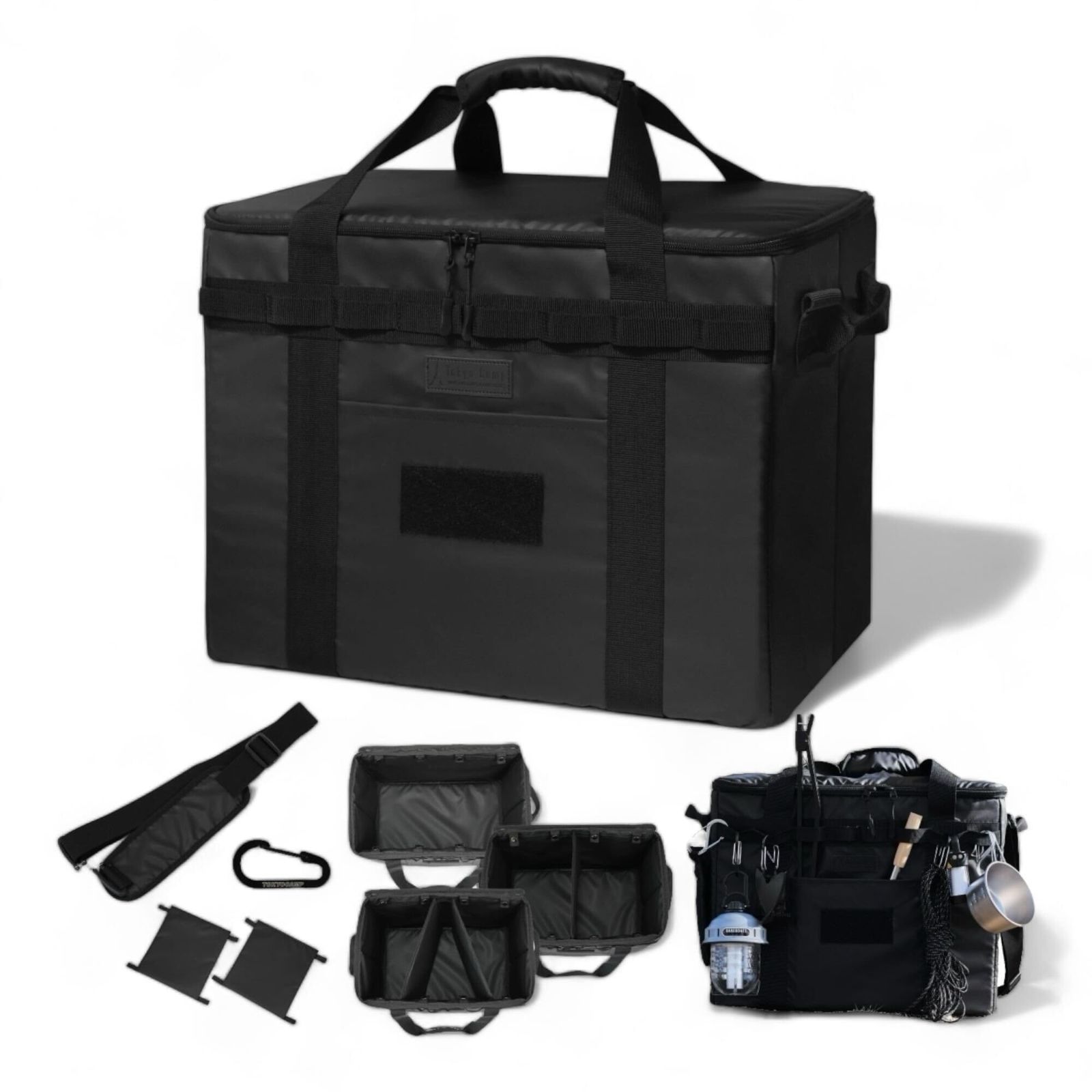 Tokyo Camp タフライトボックス 収納ボックス ソフトコンテナ コンテナボックス ツールボックス アウトドア 37L 大容量 全面撥水 軽量 約1kg 幅43cm × 奥行27cm × 高さ32cm