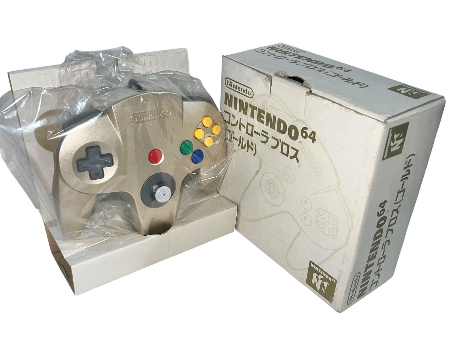 ニンテンドー64 コントローラー ゴールド