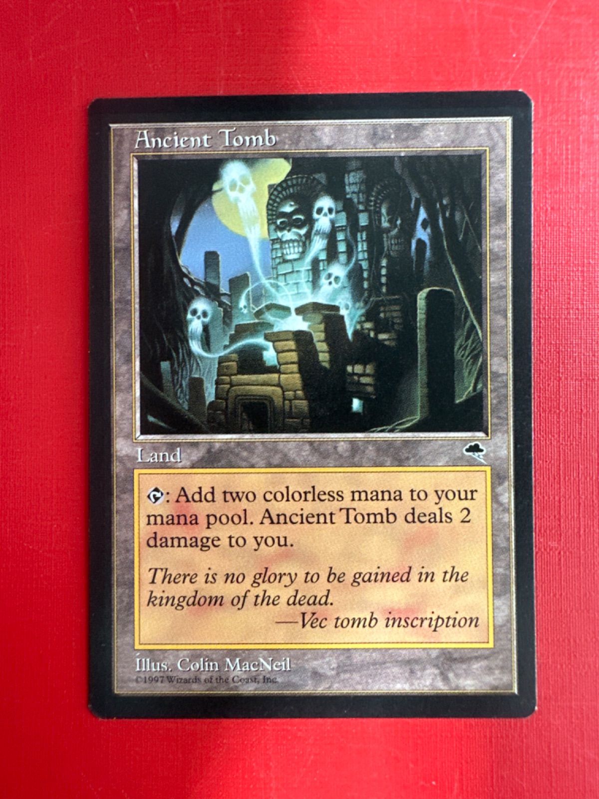 MTG 古えの墳墓 TMP 日日日 買取相場】-MtG-(日)古えの墳墓 / Ancient Tomb【TMP】 No.315