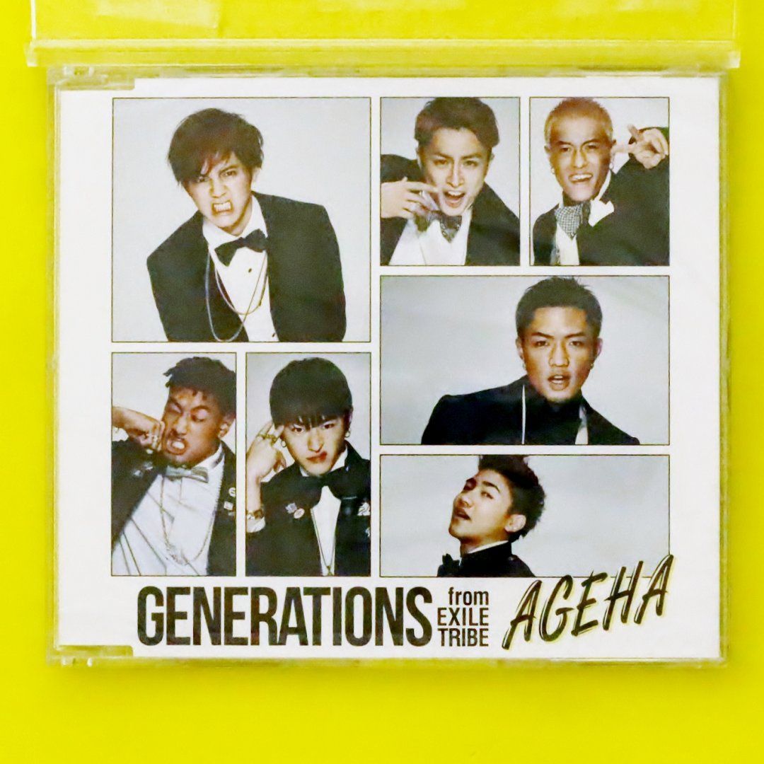 GENERATIONS サイン入りCD GENERATIONS from EXILE TRIBE ニューシングル｢Sing it Loud