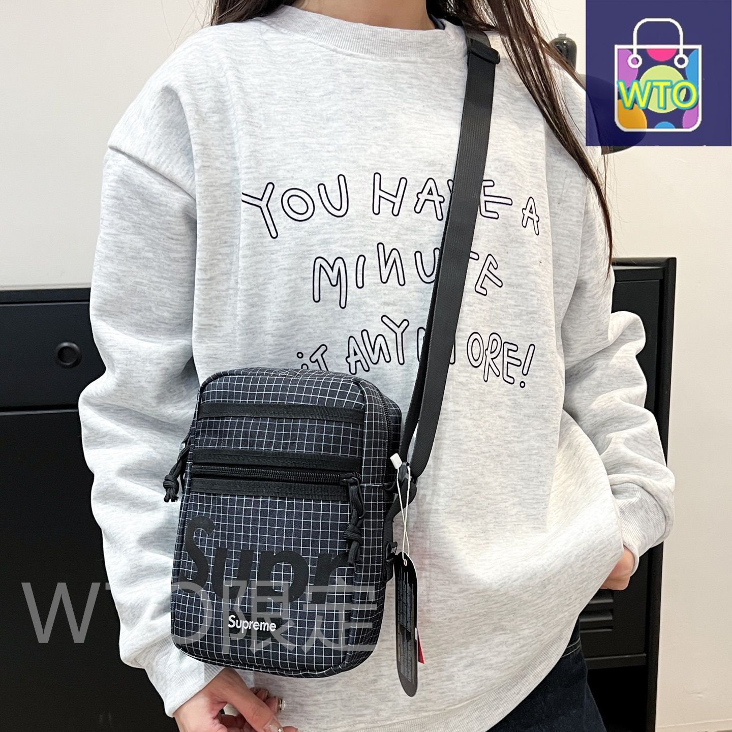 中古・古着通販】PORTER (ポーター) スクエアレザーショルダーバッグ