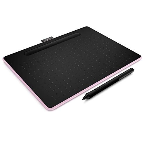 Wacom ワコム CTL-6100WL|P0 Intuos Mediumワイヤレス ベリーピンク