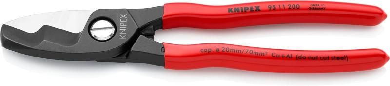 クニペックス KNIPEX 9511-200 ケーブルカッター SB