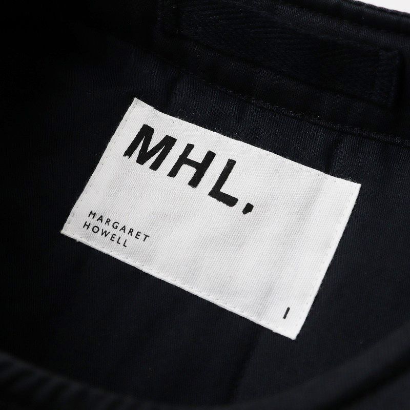 エムエイチエル マーガレットハウエル MHL DRY COTTON TWILL ライナージャケット 1 ブラック┃黒 ブルゾン 上着 2400014597097 LLC-HASEGAWATOSO_COM