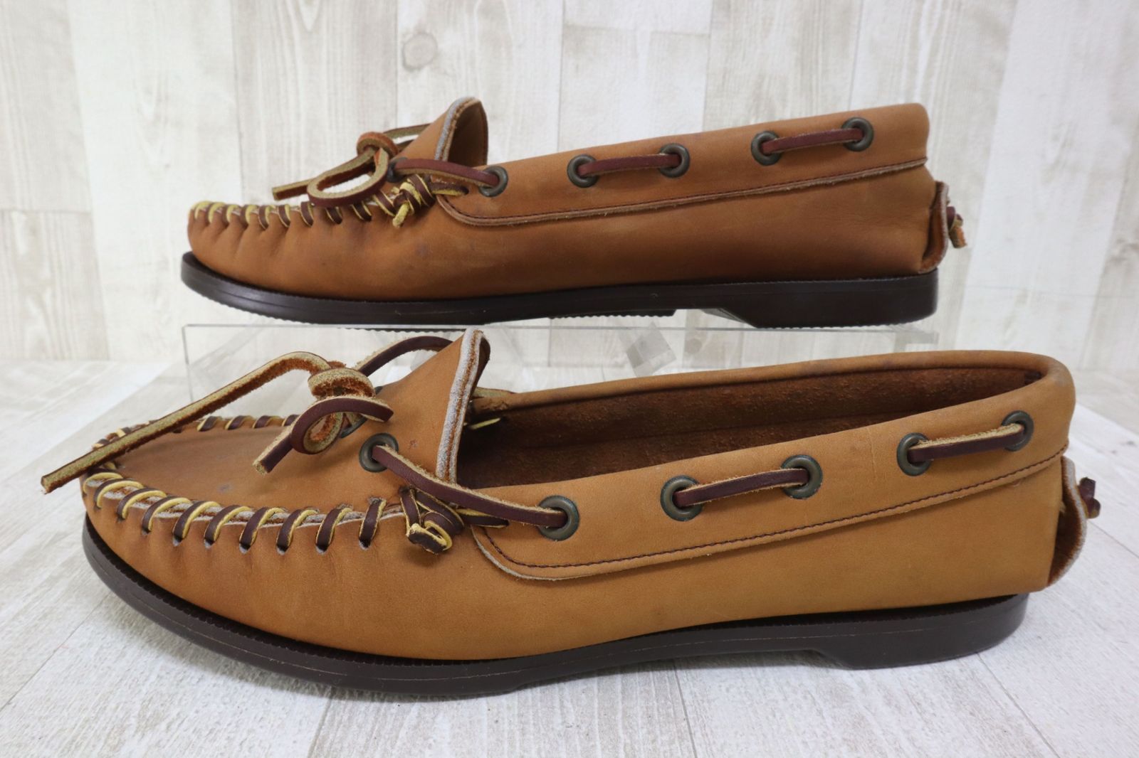 RALPH LAUREN POLO COUNTRY ポロカントリー 80s モカシン シューズ (7