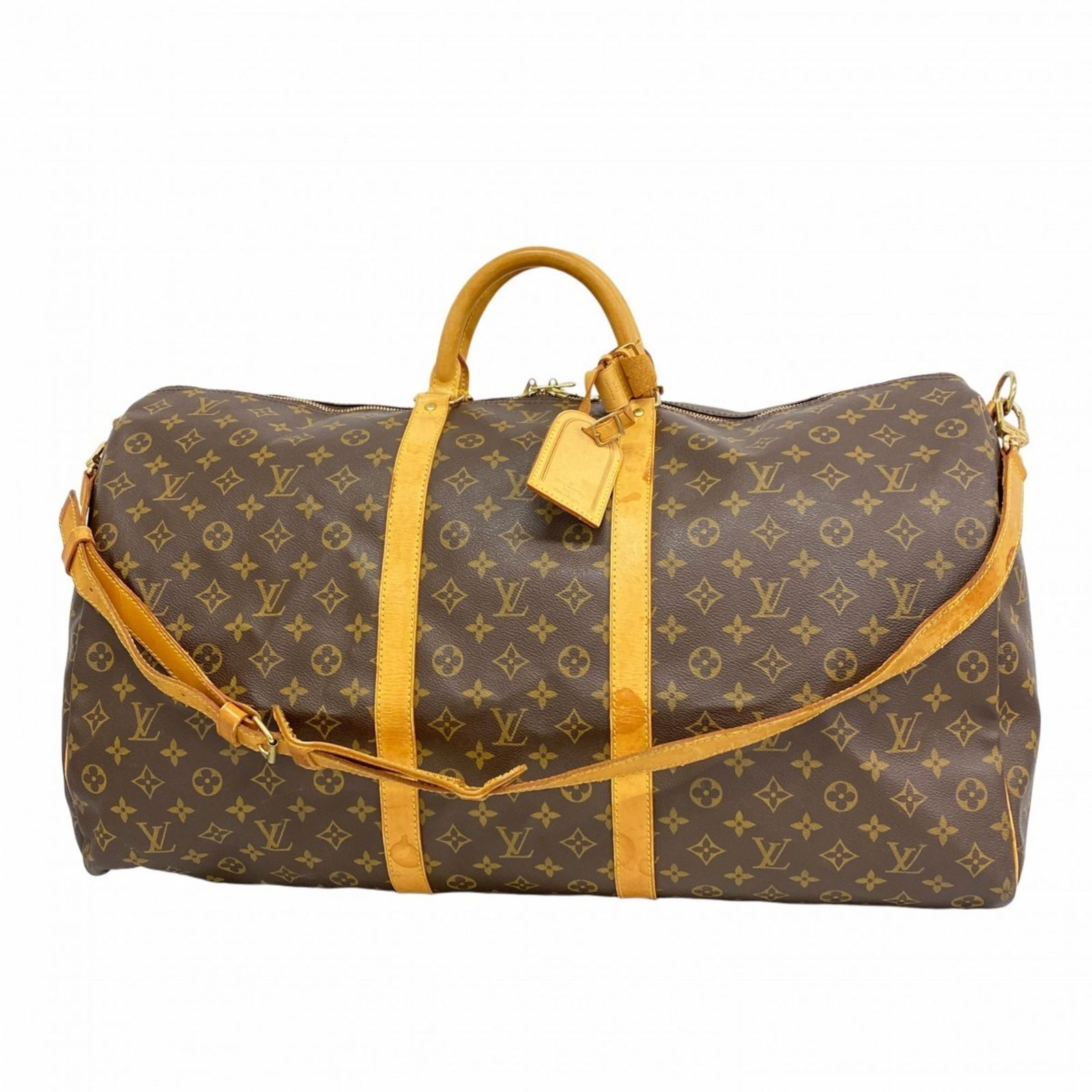 ルイ ヴィトン Louis Vuitton ルイ ヴィトン ボストンバッグ モノグラム キーポルバンドリエール60 M41422 ブラウンレディース