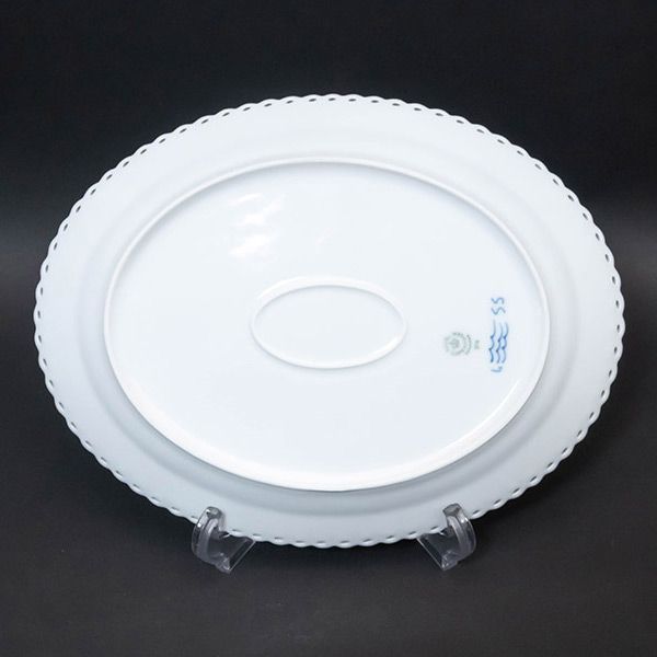 お値下げ　ロイヤルコペンハーゲン　ブルーフルーテッド　フルレース　オーバルボール ロイヤルコペンハーゲン（Royal Copenhagen） ブルー フルーテッド