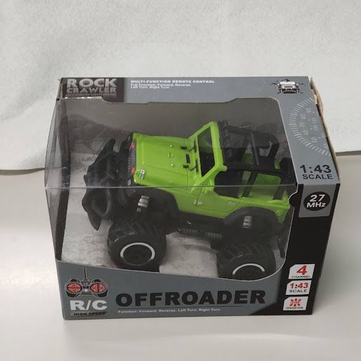 美品】RC 1/43 オフローダー 緑 ラジコンカー - メルカリ